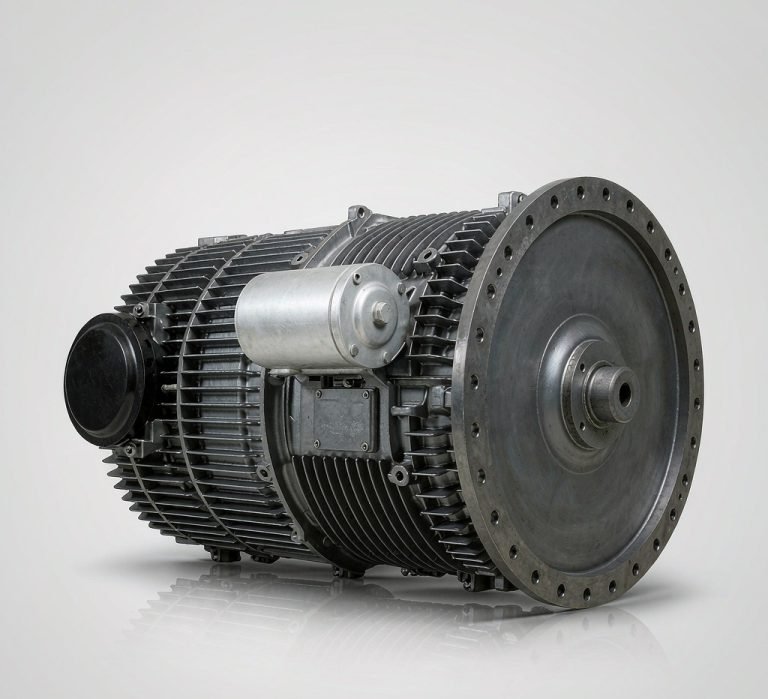 Electric vehicle traction motor that uses neodymium arc magnets