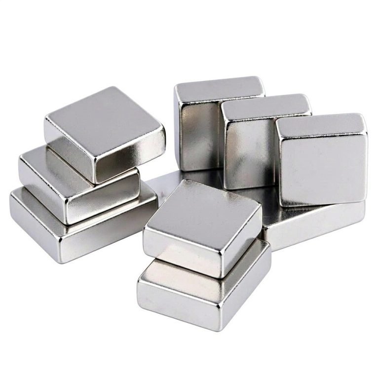 Nickel-plated neodymium block magnets and cube magnets