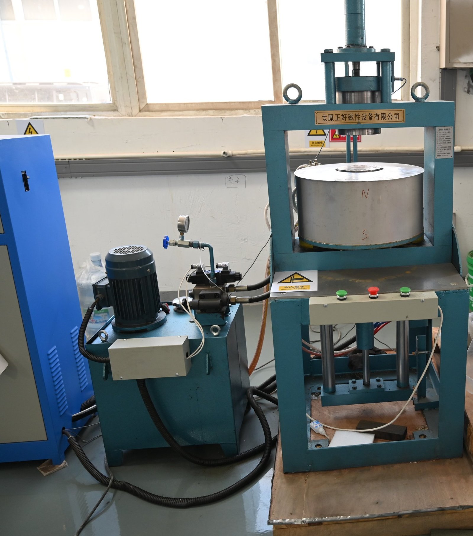 Magnetiser used for general neodymium magnet production